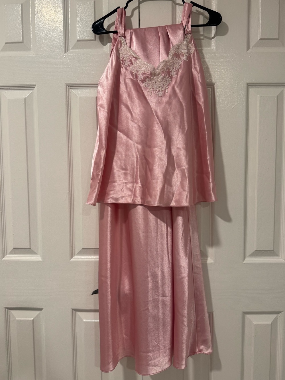 Vintage Oscar dela Renta 3 Piece Pajama Set